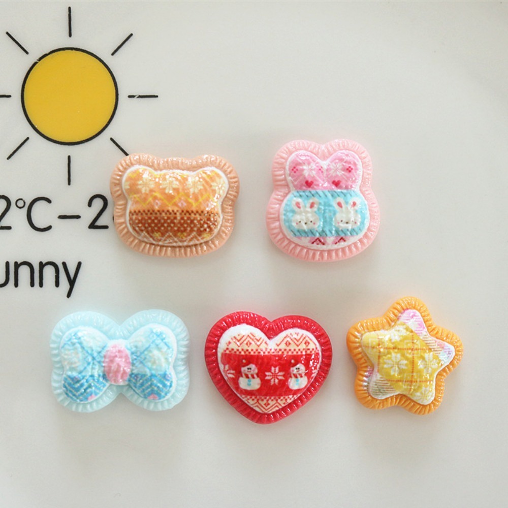 Star Flat Back - 10pcs Mini Kawaii Cute Fake star