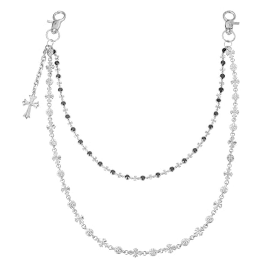 Body Jewelry For Men - Cross Y2K Vintage Style Trousers Chain