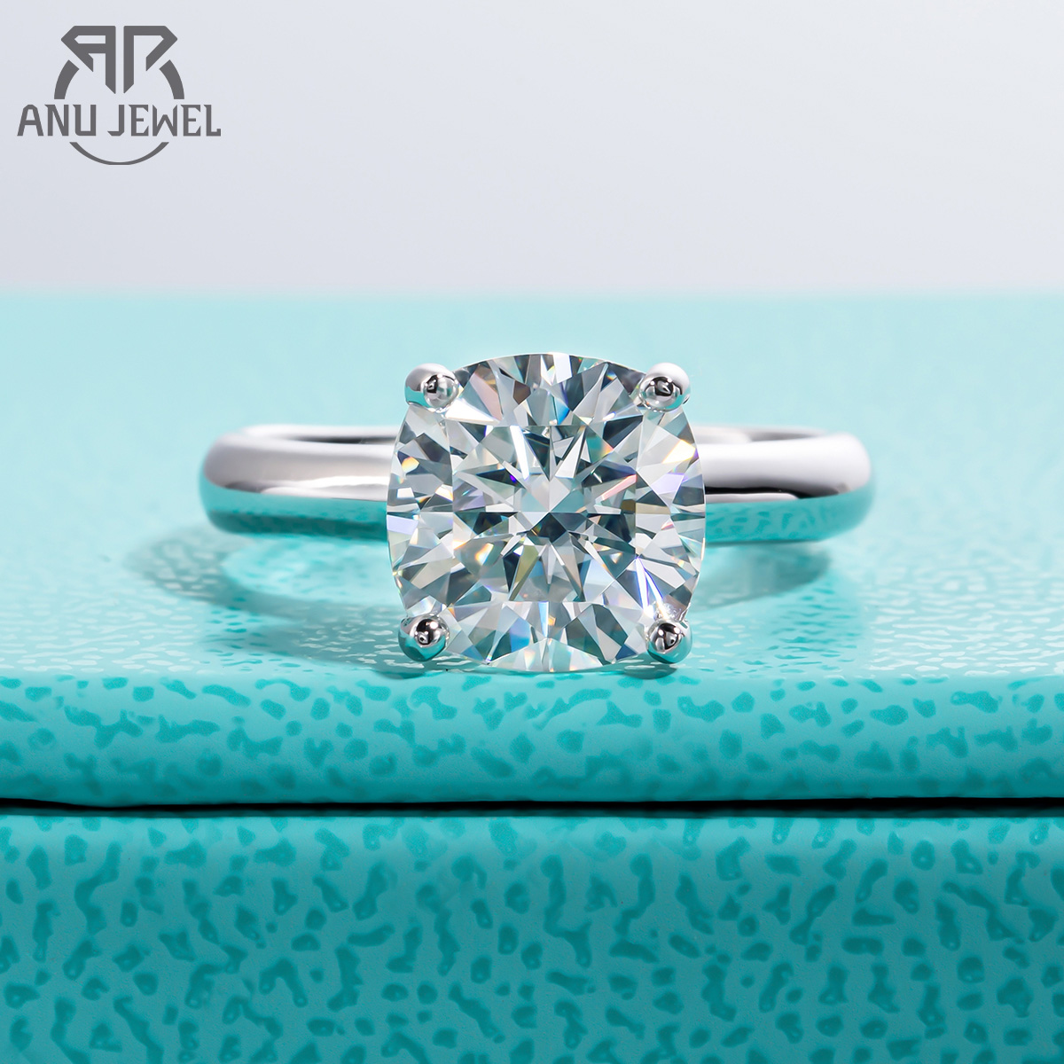Body Jewelry Wholesale - AnuJewel 3.5ct D Color Cushion Cut