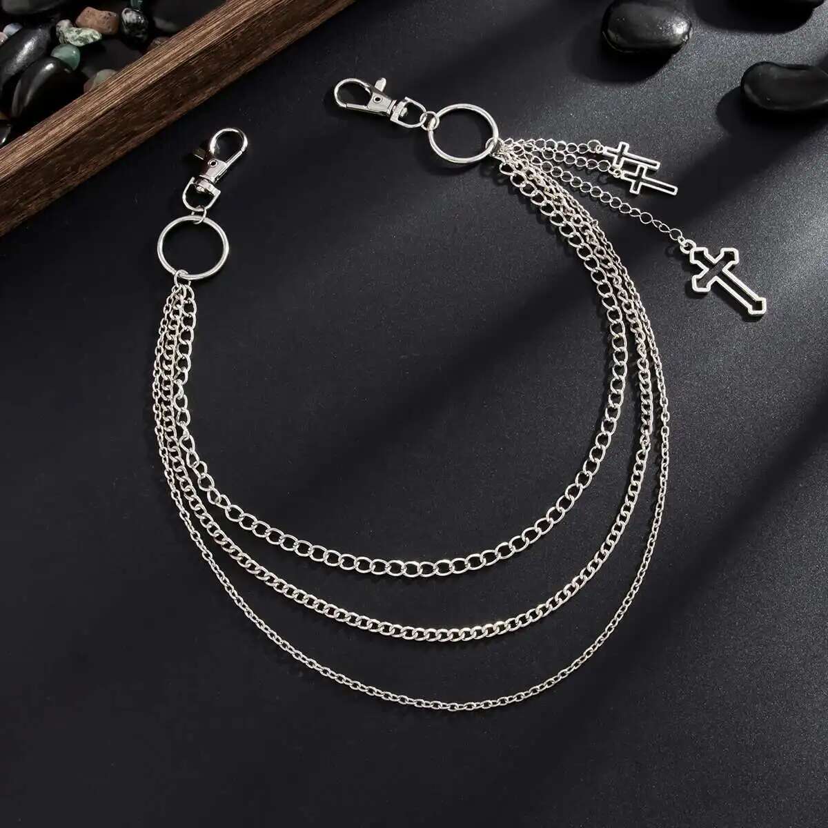 Ingemark Trendy Creative Cross - Body Jewelry For Men のレビューと価格
