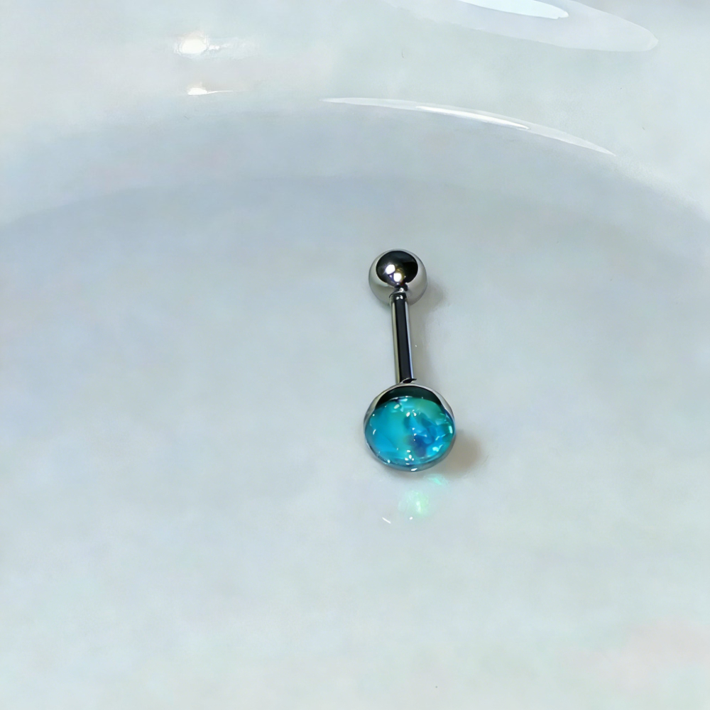 1Pc High-Quality Trendy Blue G - Body Jewelry And Piercing のレビューと価格