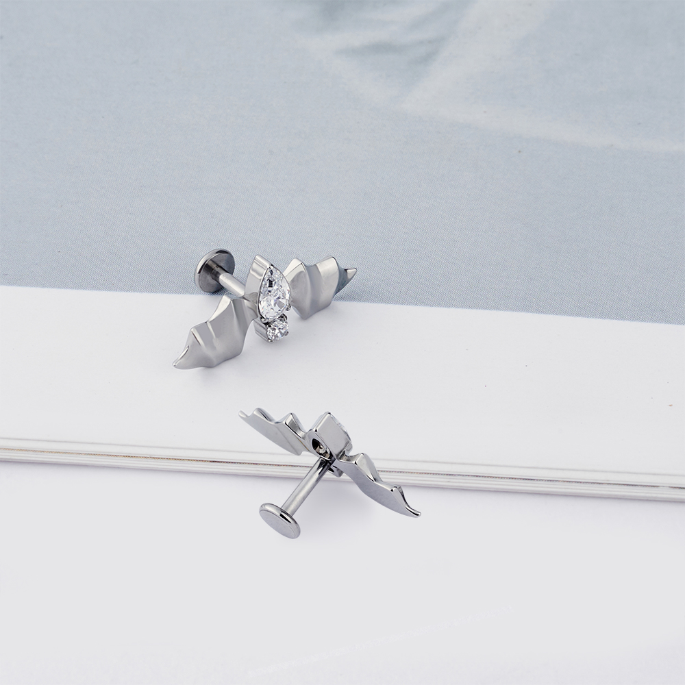 ASTM F136 G23 Titanium 16G Stu - Body Jewelry Septum のレビューと価格