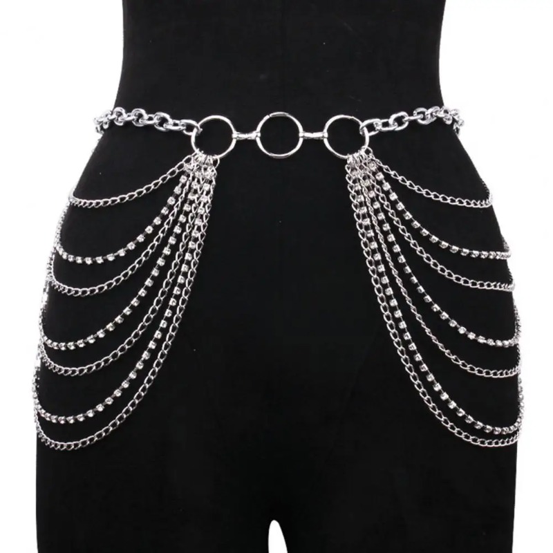 Waist Chain Jewelry Adjustable - Body Jewelry Helix のレビューと価格