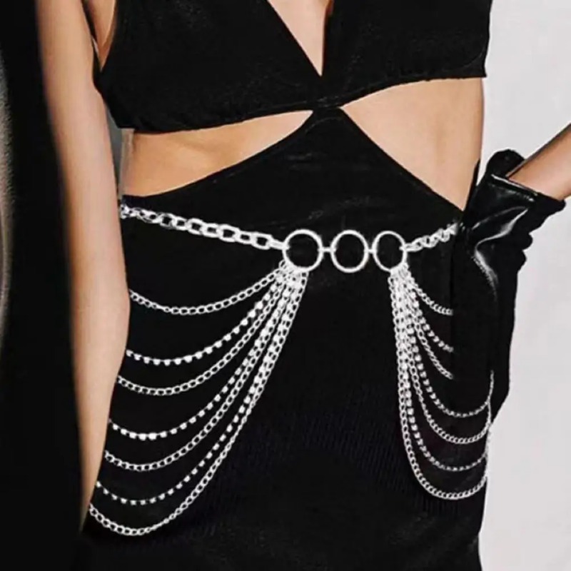 Waist Chain Jewelry Adjustable - Body Jewelry Helix のレビューと価格