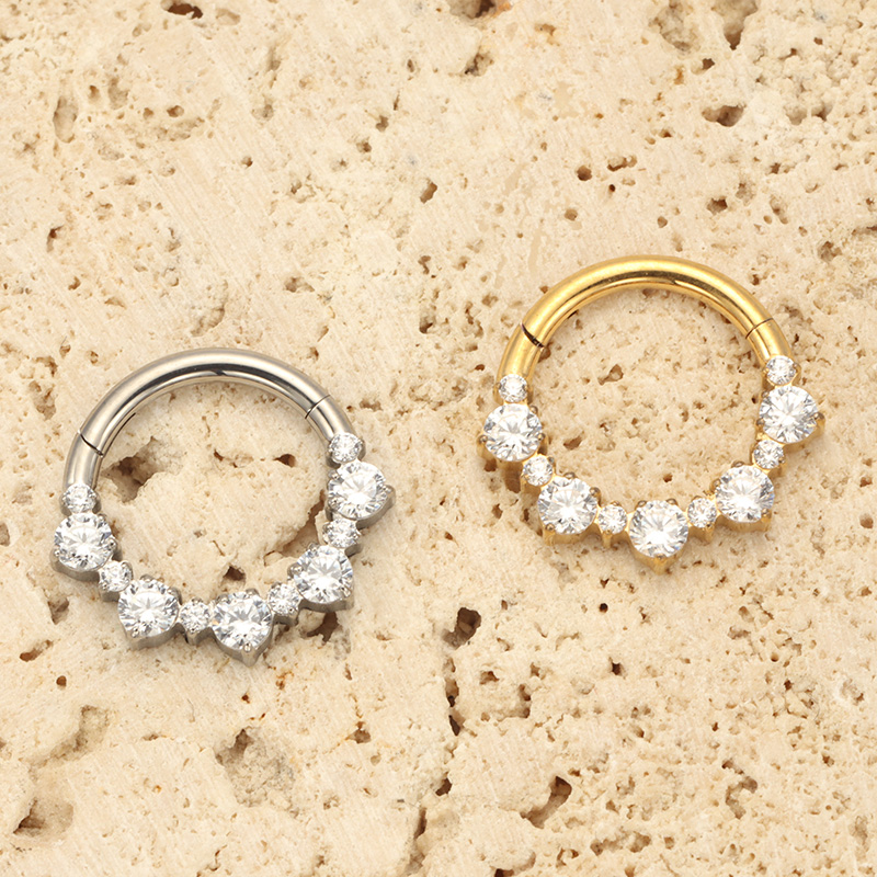 ASTM F136 TItanium Daith Click - Body Jewelry Septum のレビューと価格