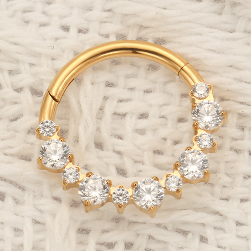 ASTM F136 TItanium Daith Click - Body Jewelry Septum のレビューと価格