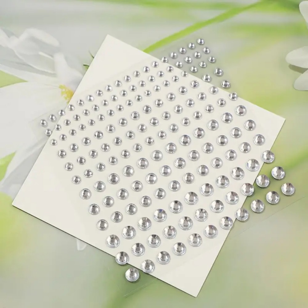 165pcs Self-Adhesive Rhineston - Body Jewelry And Piercing のレビューと価格