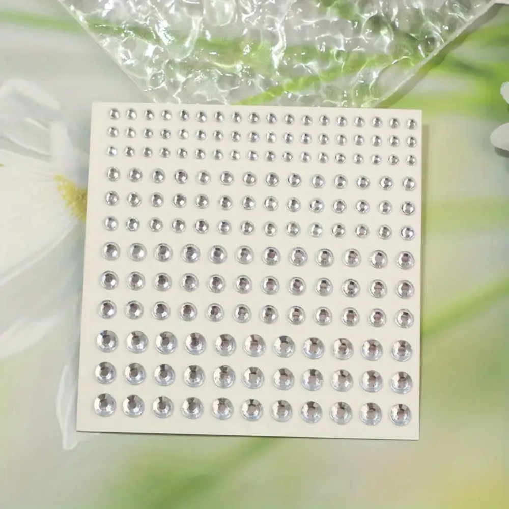 165pcs Self-Adhesive Rhineston - Body Jewelry And Piercing のレビューと価格