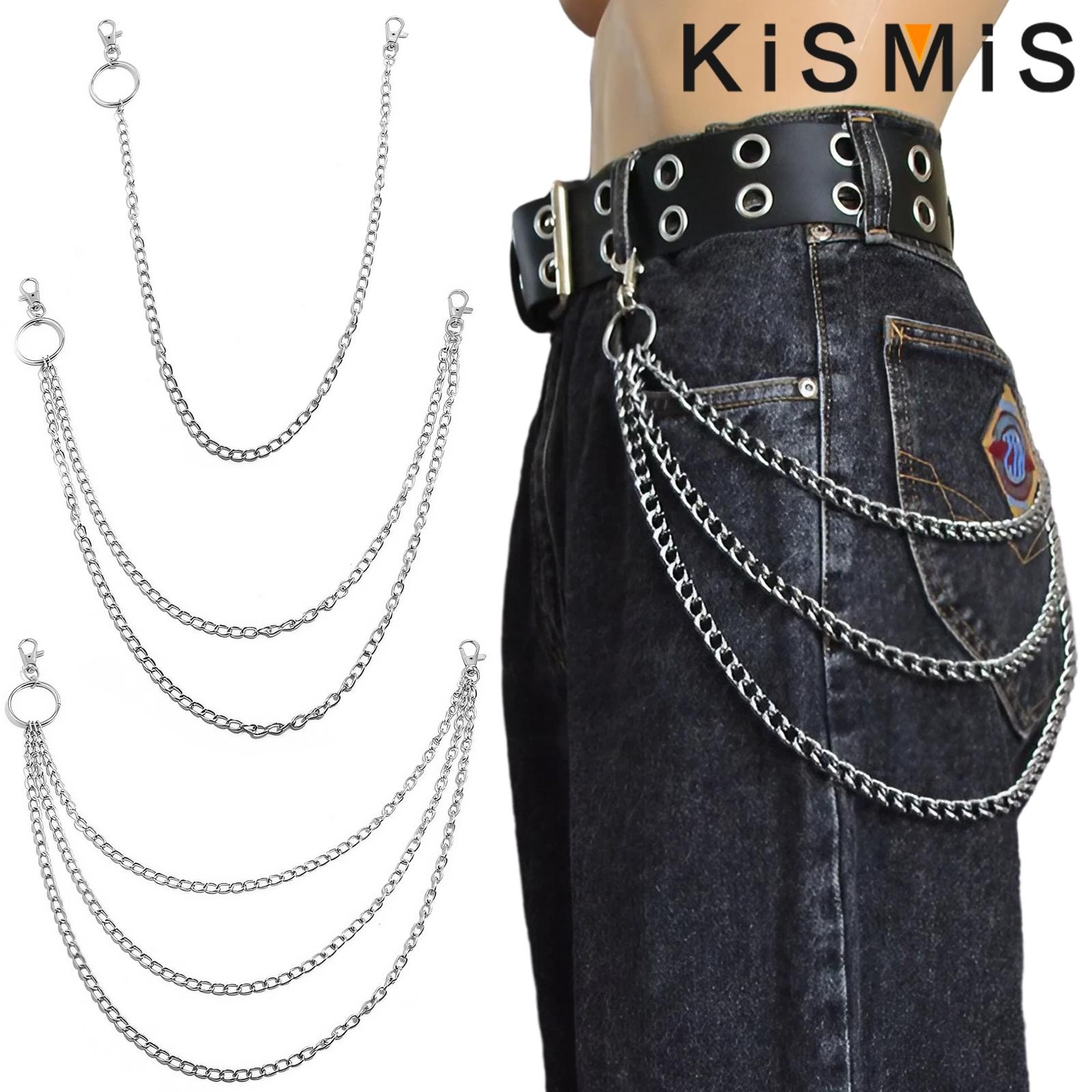 KISMIS 1PC Punk Street keychai - Body Jewelry For Men のレビューと価格