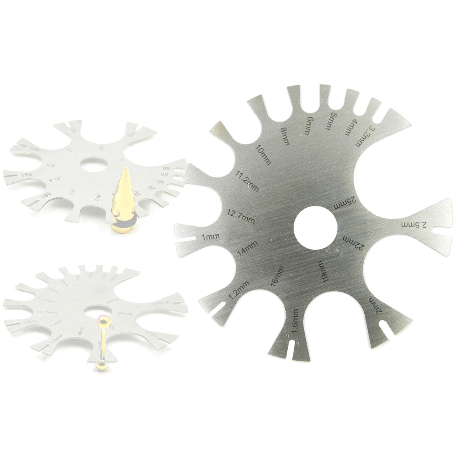 Body Jewelry Piercings Gauge P - Body Jewelry Measurements のレビューと価格