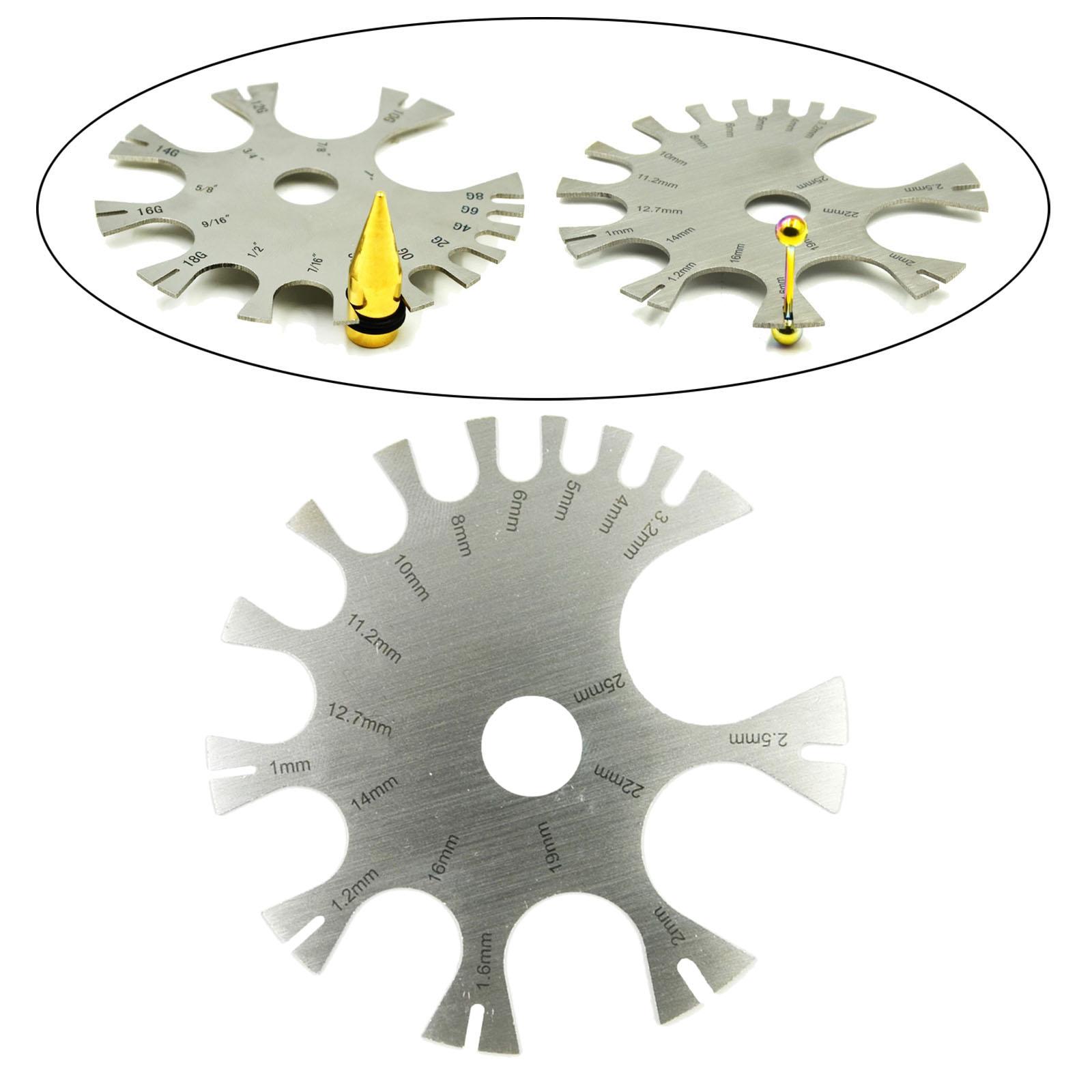Body Jewelry Piercings Gauge P - Body Jewelry Measurements のレビューと価格