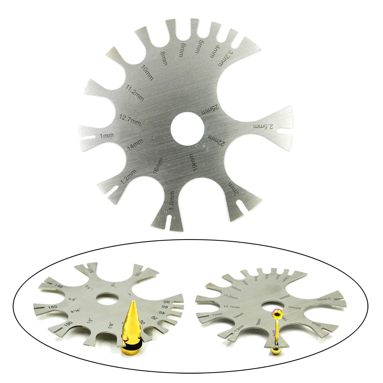 Body Jewelry Piercings Gauge P - Body Jewelry Measurements のレビューと価格