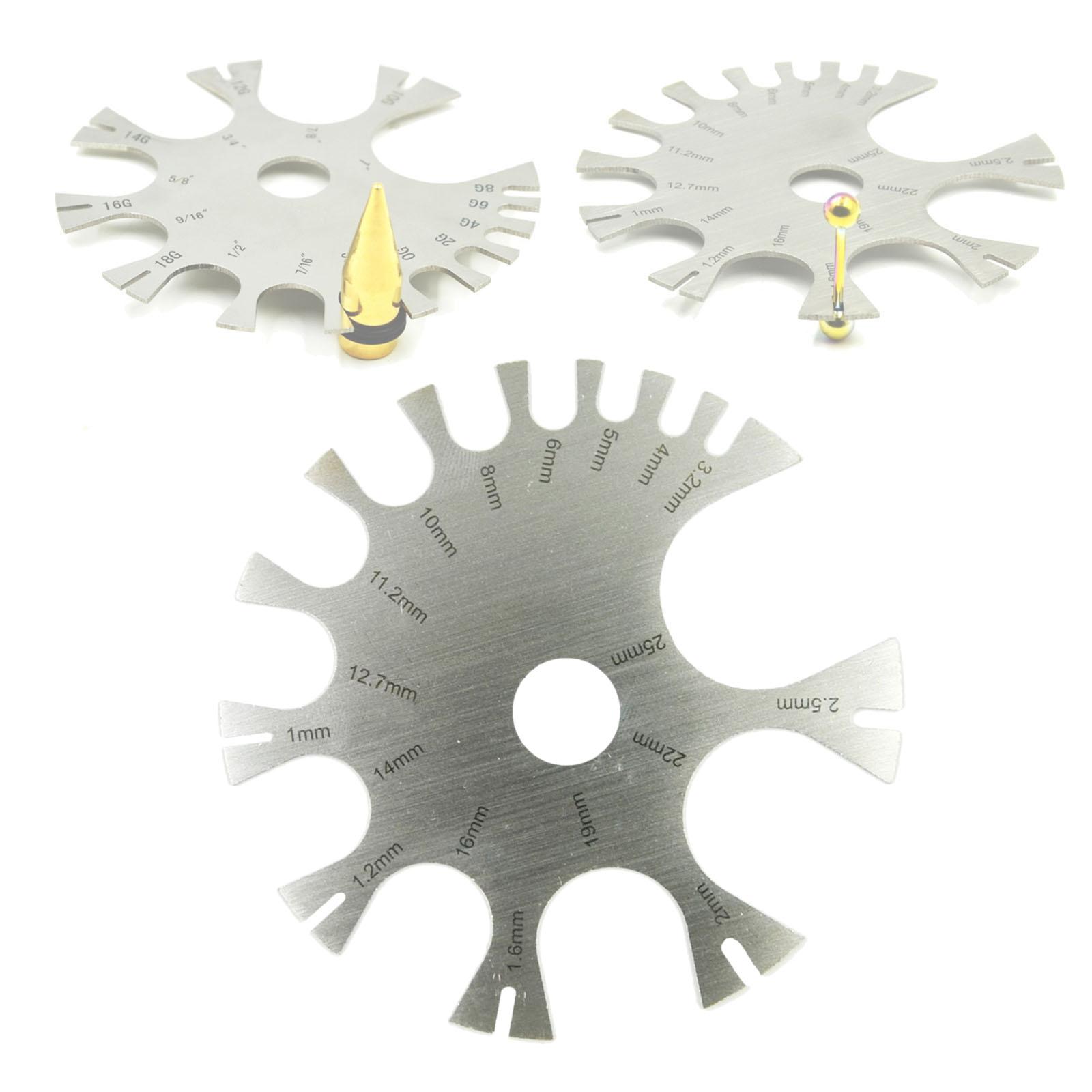 Body Jewelry Piercings Gauge P - Body Jewelry Measurements のレビューと価格