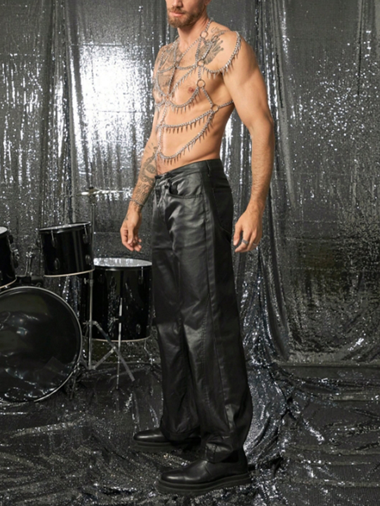 Tassels Chain Body Shoulder Se - Body Jewelry For Men のレビューと価格