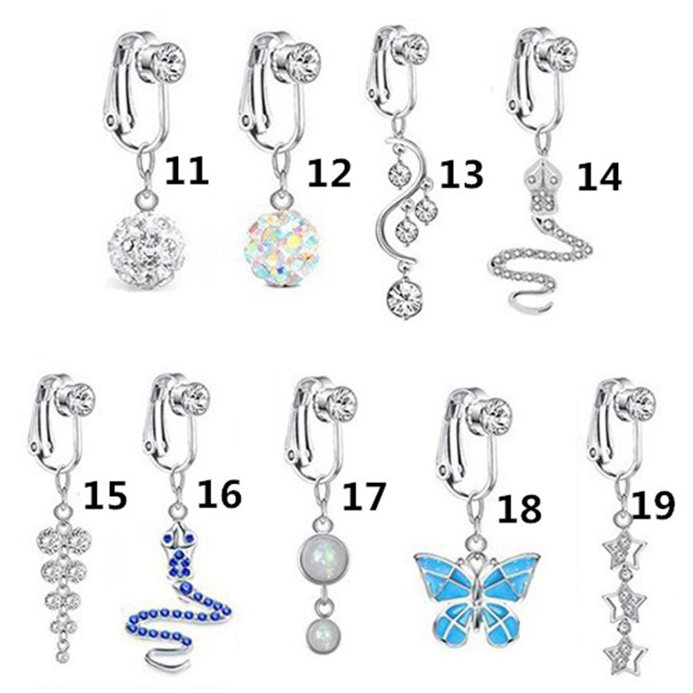 Accessories Clip On Earrings C - Body Jewelry And Piercing のレビューと価格
