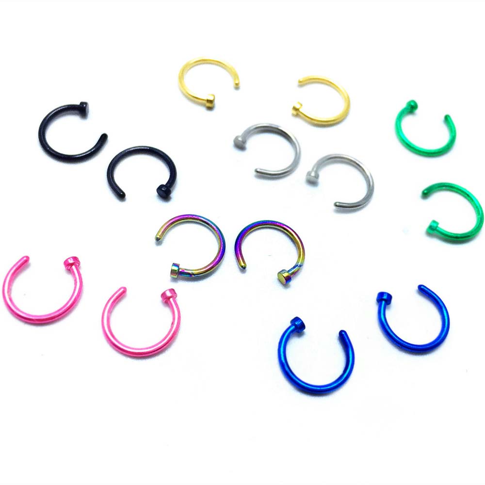 10 Pcs Simple Ear Ring Sale Su - Body Jewelry On Sale のレビューと価格