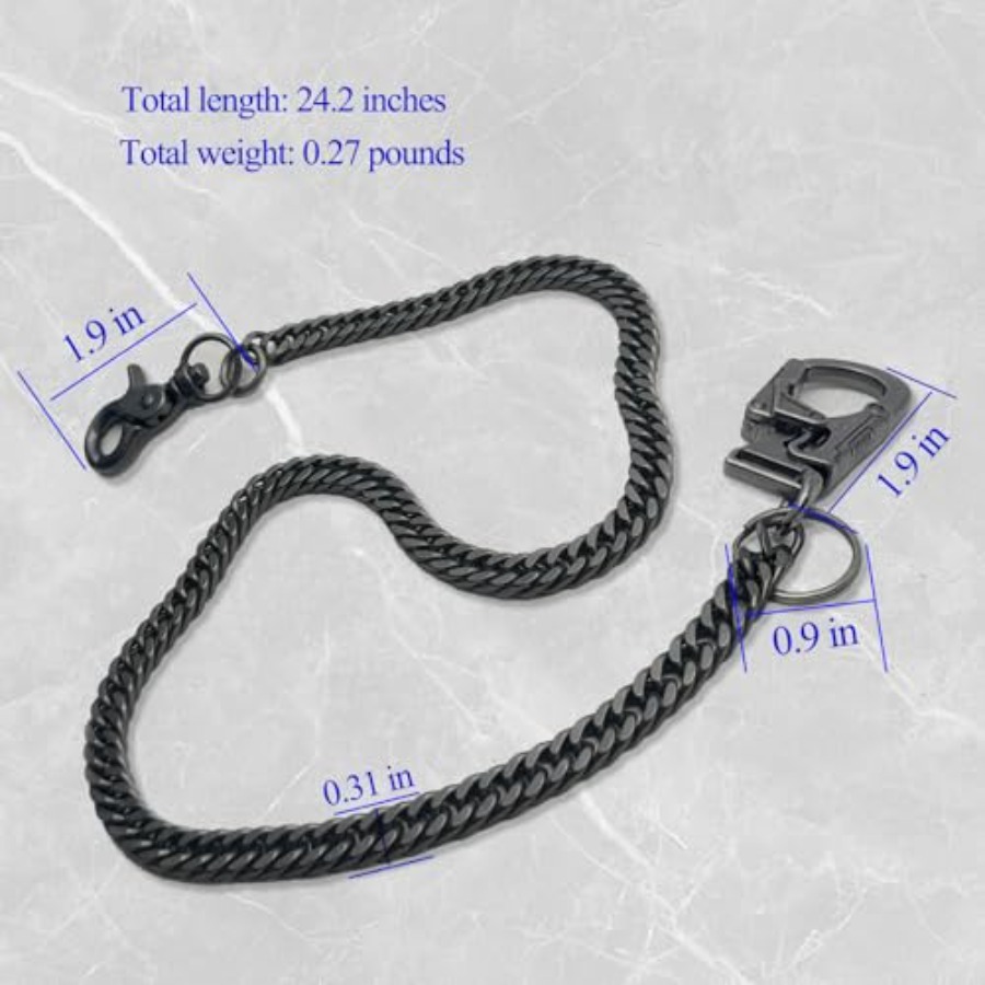 Wallet Chain for Pants, Fancy  - Body Jewelry For Men のレビューと価格