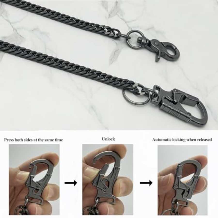 Wallet Chain for Pants, Fancy  - Body Jewelry For Men のレビューと価格