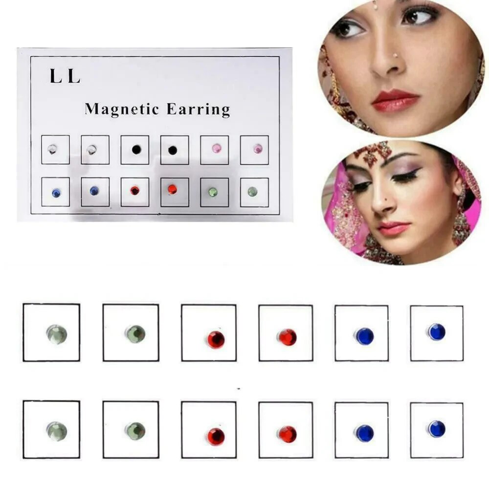 12PCS/Card Fake Cheater Non Pi - Body Jewelry And Piercing のレビューと価格