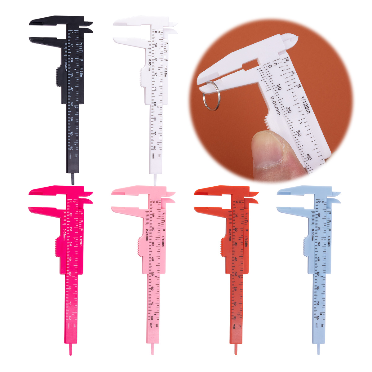 1/6pcs Piercing Jewellery Meas - Body Jewelry Measurements のレビューと価格