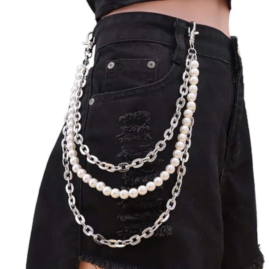 Wallet Chain Pants Chains for  - Body Jewelry For Men のレビューと価格