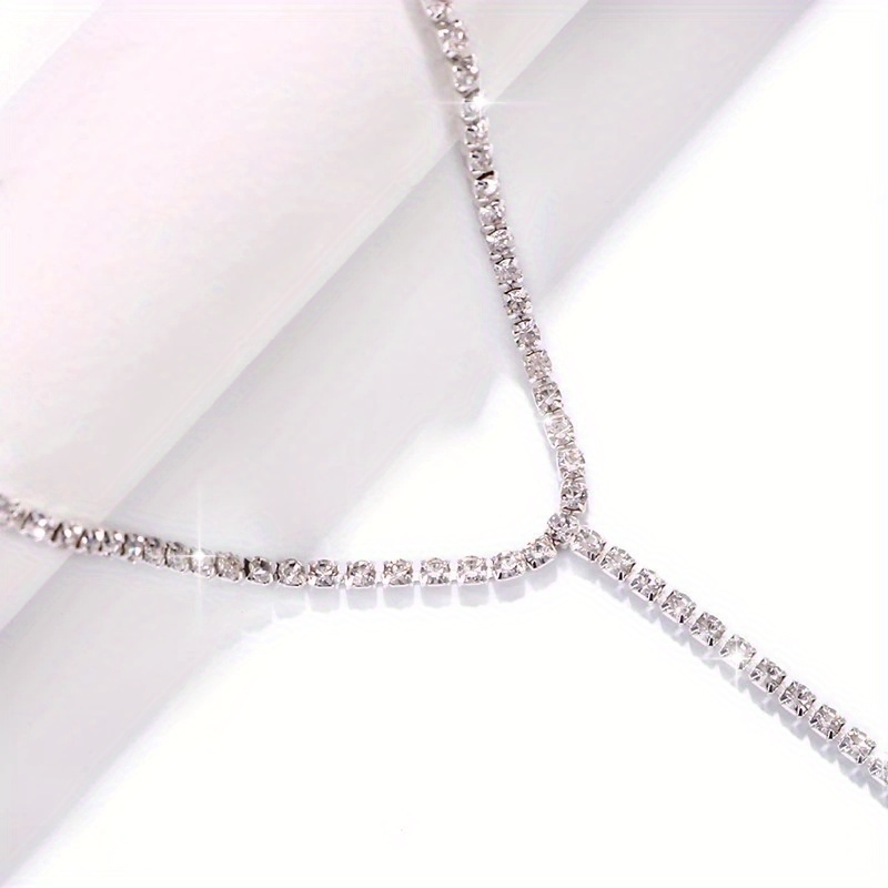 1 piece of sparkling rhineston - Body Jewelry Leg Chain のレビューと価格
