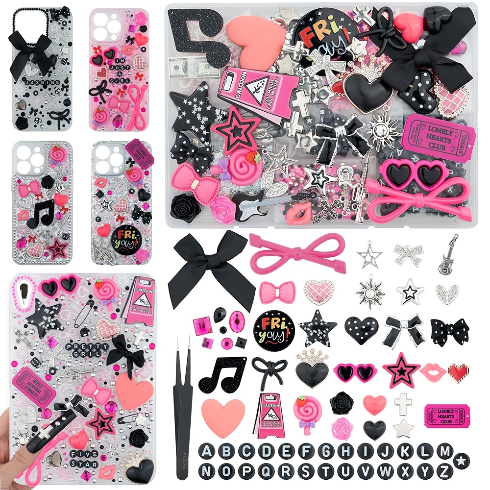 2380 Pcs DIY Jewelry Charm Mix - Star Flat Back のレビューと価格