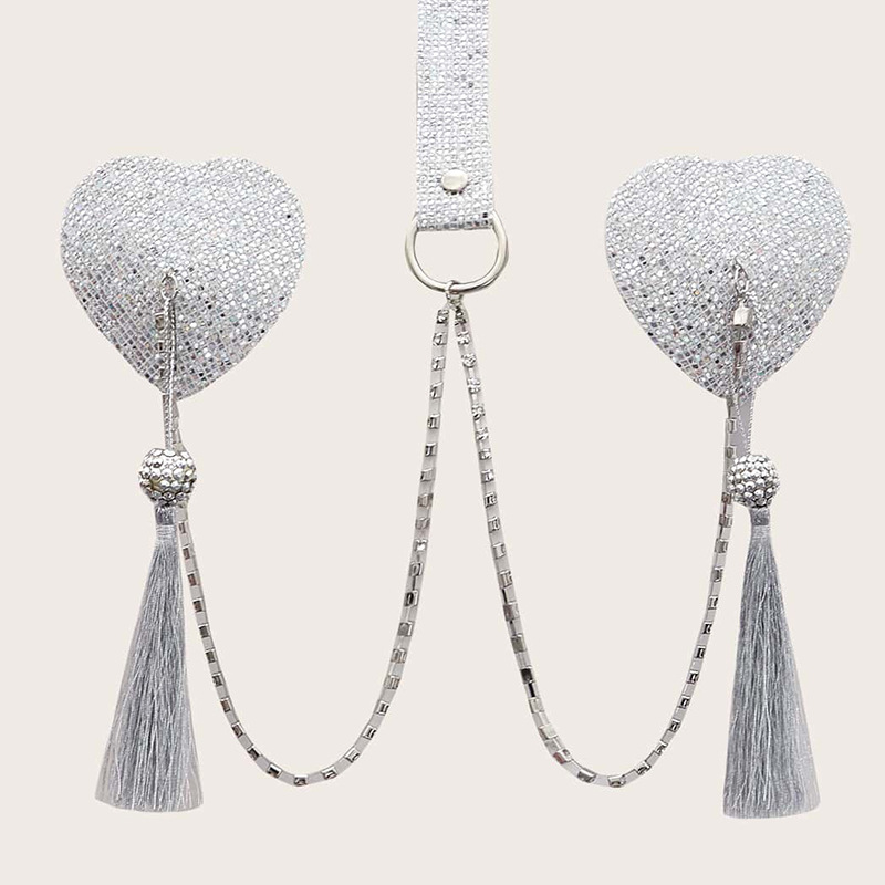 Western Fringe Pasties Chain w - Body Jewelry Nipple Chain のレビューと価格