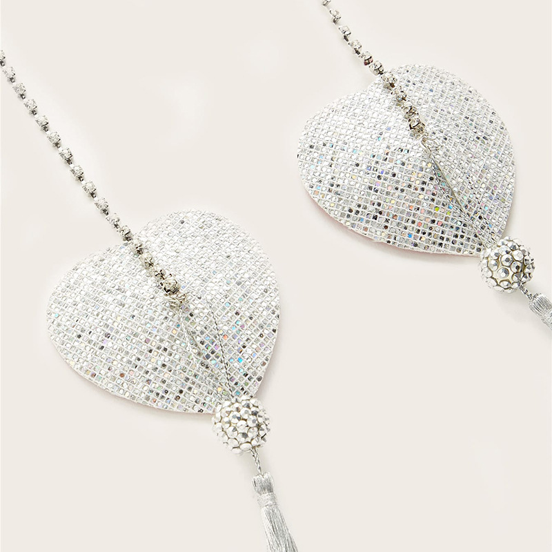 Western Fringe Pasties Chain w - Body Jewelry Nipple Chain のレビューと価格