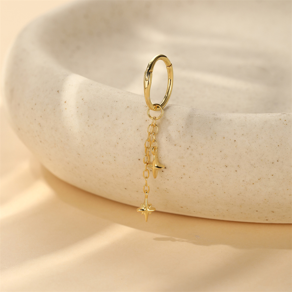 AIDE 925 Sterling Silver Class - Star Flat Back のレビューと価格