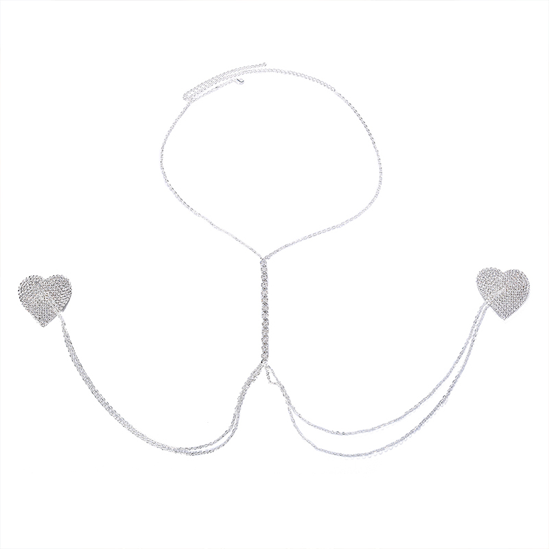 Stonefans Sexy Bikini Cross Rh - Body Jewelry Nipple Chain のレビューと価格
