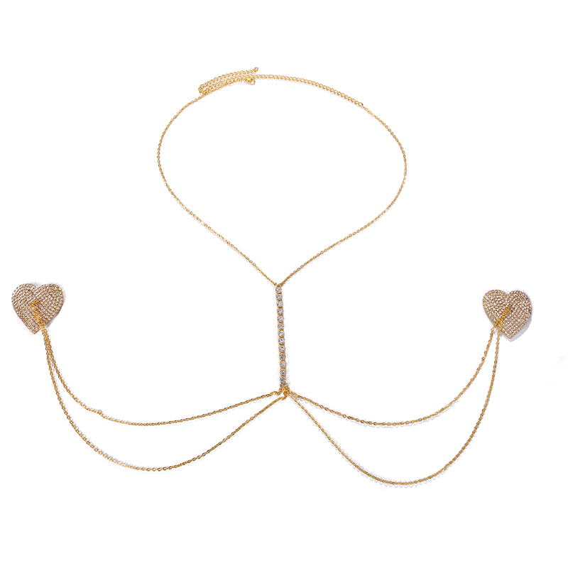 Stonefans Sexy Bikini Cross Rh - Body Jewelry Nipple Chain のレビューと価格