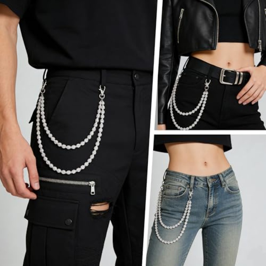 Wallet Chain for Men Women Pan - Body Jewelry For Men のレビューと価格