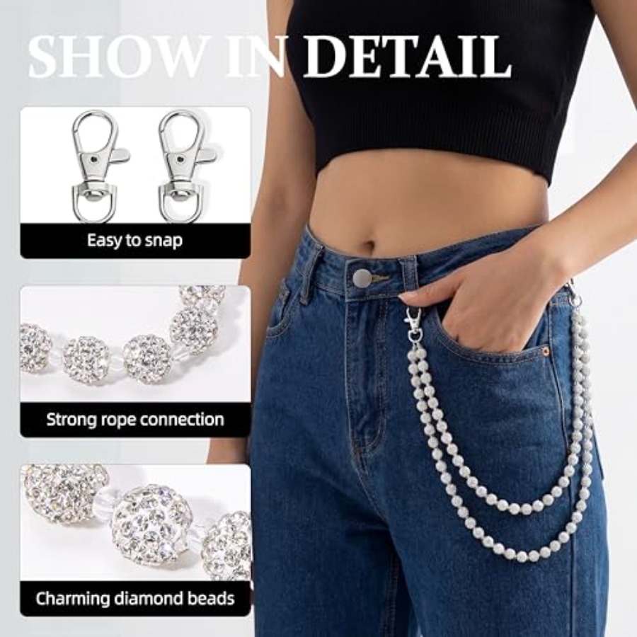 Wallet Chain for Men Women Pan - Body Jewelry For Men のレビューと価格