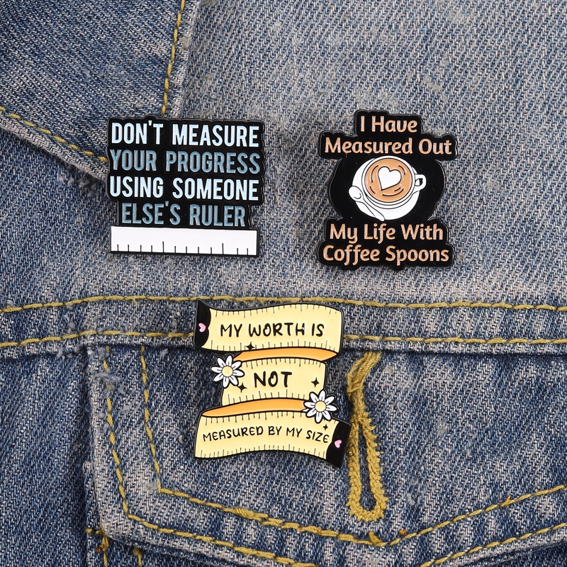 Body Positivity Self Love Pin  - Body Jewelry Measurements のレビューと価格