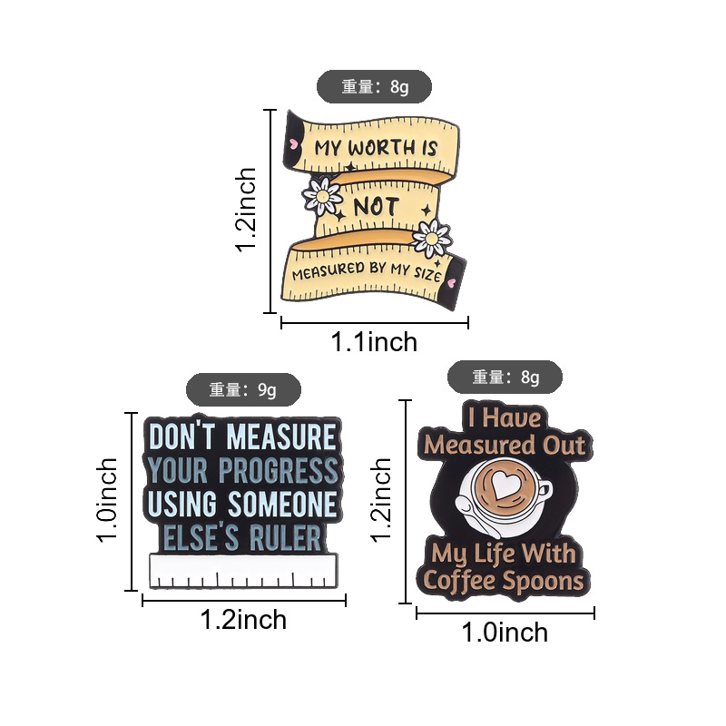 Body Positivity Self Love Pin  - Body Jewelry Measurements のレビューと価格