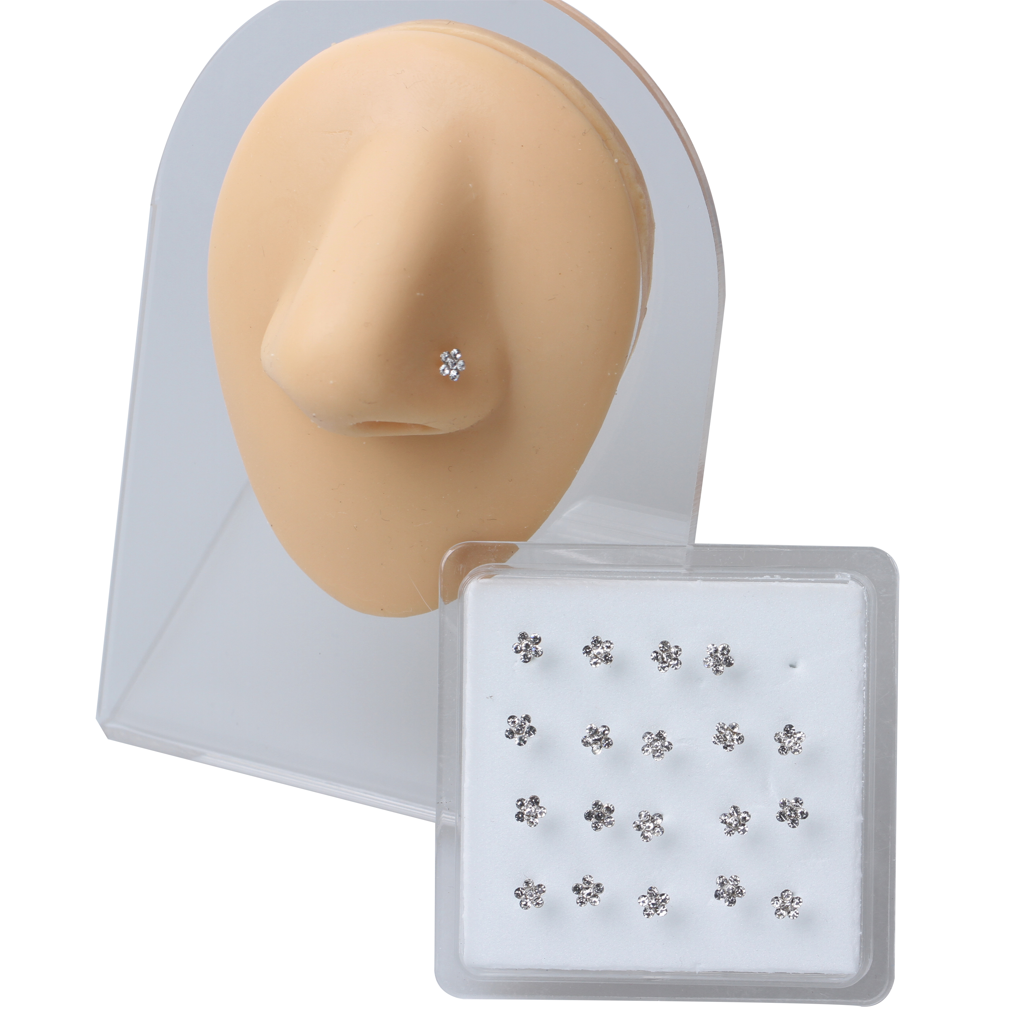 20Pcs Stainless Steel Nose Stu - Body Jewelry And Piercing のレビューと価格