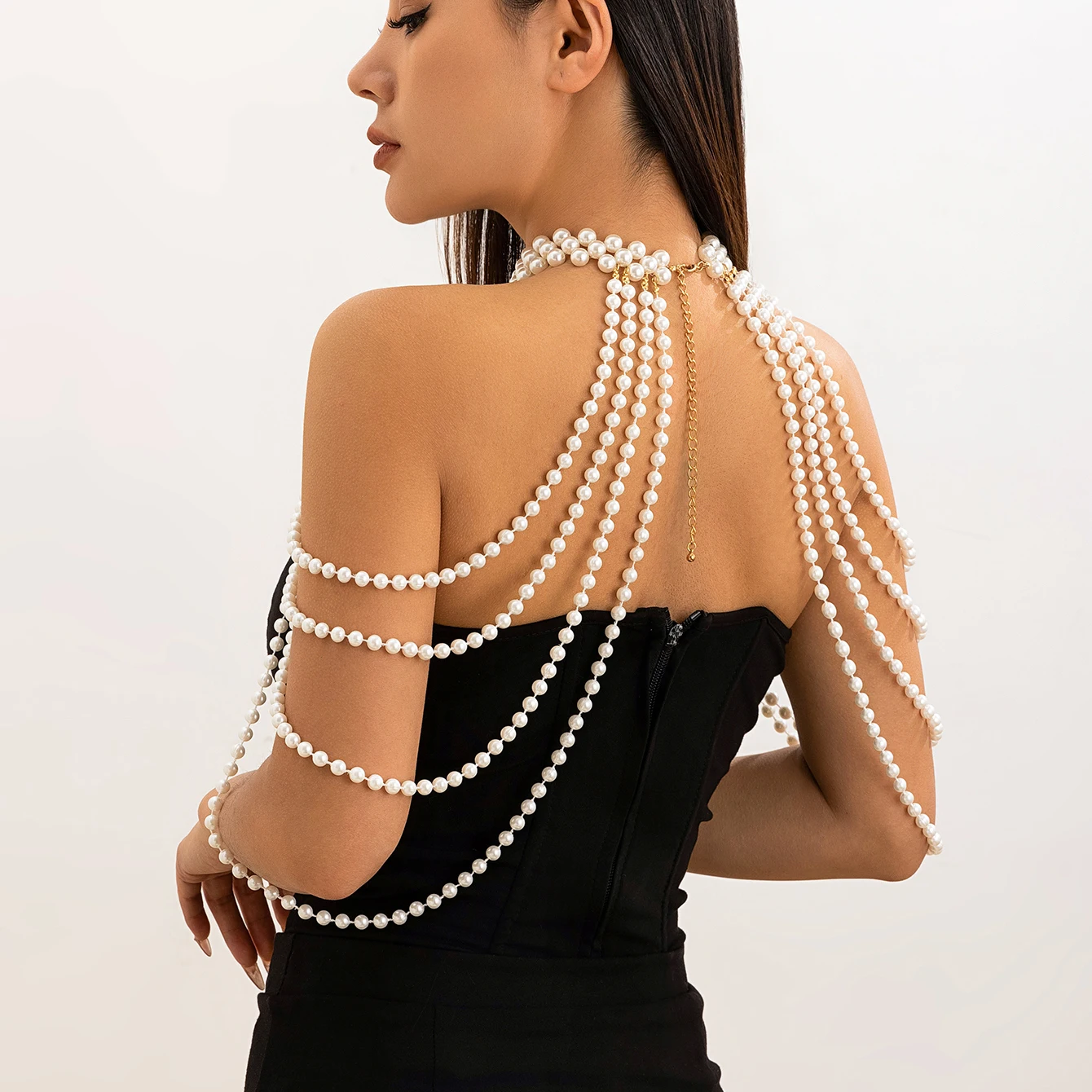 Bridal Tassel Imitation Pearl  - Body Jewelry Helix のレビューと価格