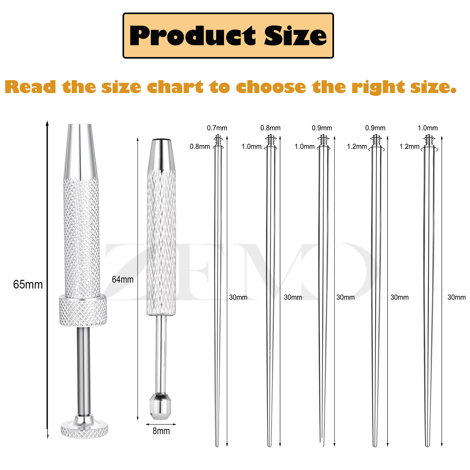 ZEMO 1-10PCS Piercing Ball Gra - Body Jewelry Measurements のレビューと価格