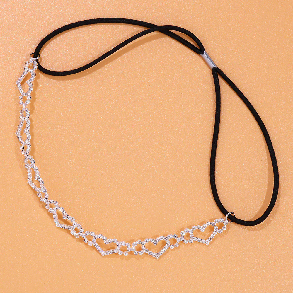 Sexy Rhinestone Heart Leg Gart - Body Jewelry Leg Chain のレビューと価格