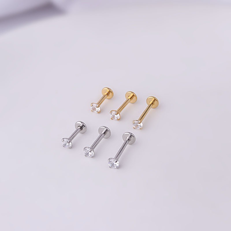 2pcs Stainless Steel Piercing  - Body Jewelry Helix のレビューと価格