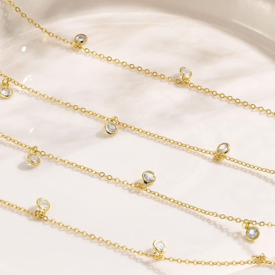 Fashion Boho Double Layer Rhin - Body Jewelry Helix のレビューと価格