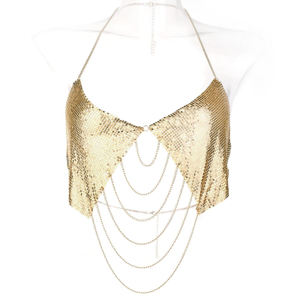 Women Sexy Metal Body Chain Je - Body Jewelry Nipple Chain のレビューと価格