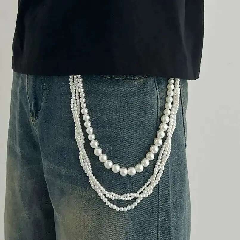 Lacteo Goth Multi Layer Imitat - Body Jewelry For Men のレビューと価格