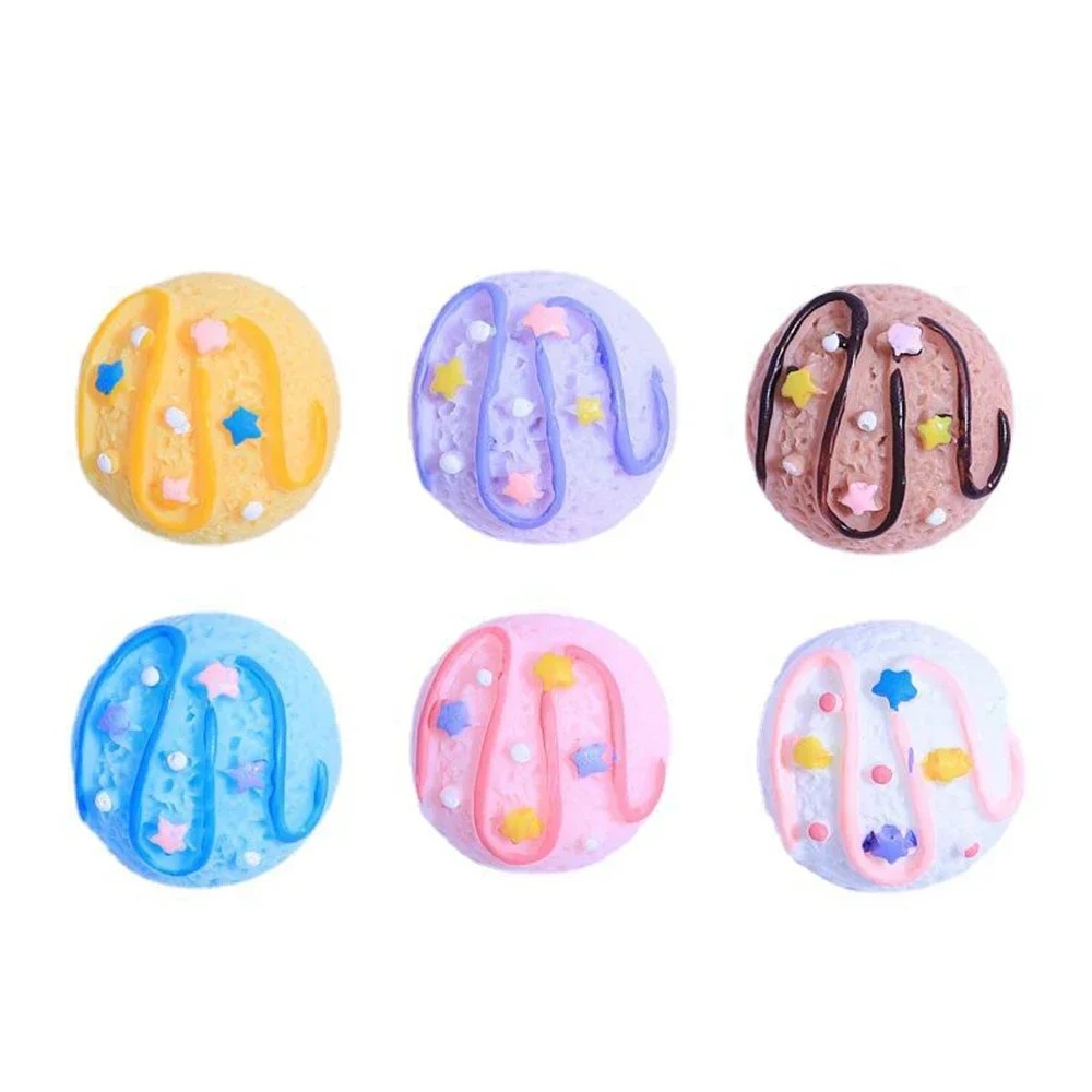 10PCS Star Ice Cream Balls Ser - Star Flat Back のレビューと価格