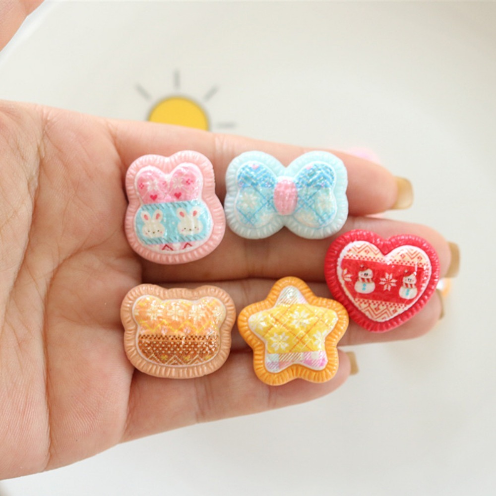 10pcs Mini Kawaii Cute Fake st - Star Flat Back のレビューと価格