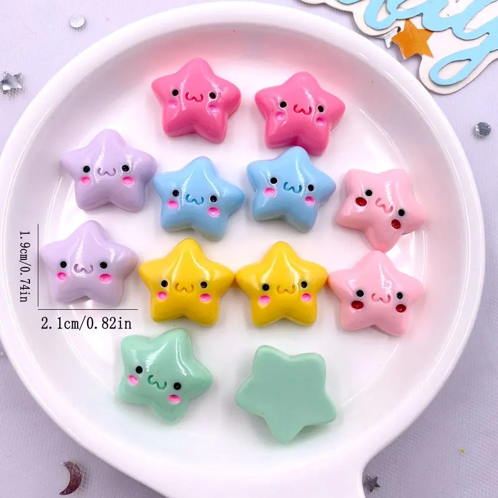 TX105 20PCS Mix Resin Kawaii M - Star Flat Back のレビューと価格