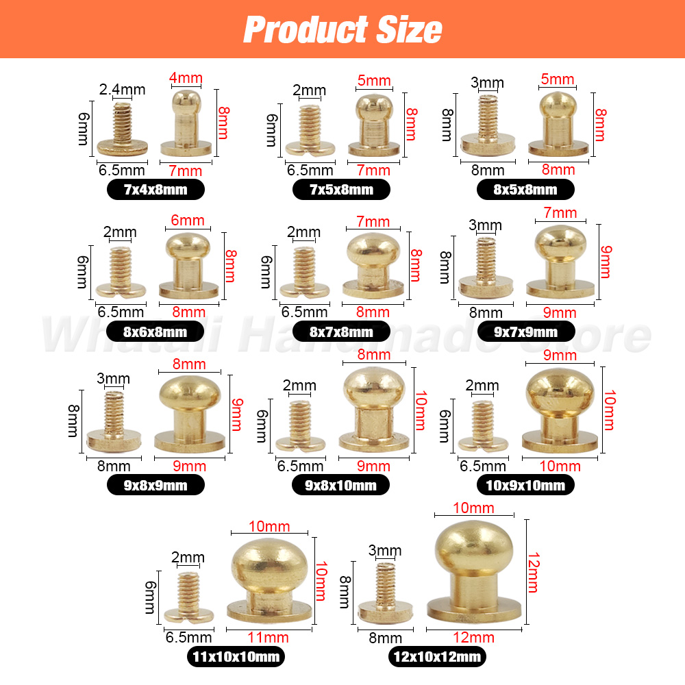 10pcs Solid Brass Button Belt  - Body Jewelry Chicago のレビューと価格