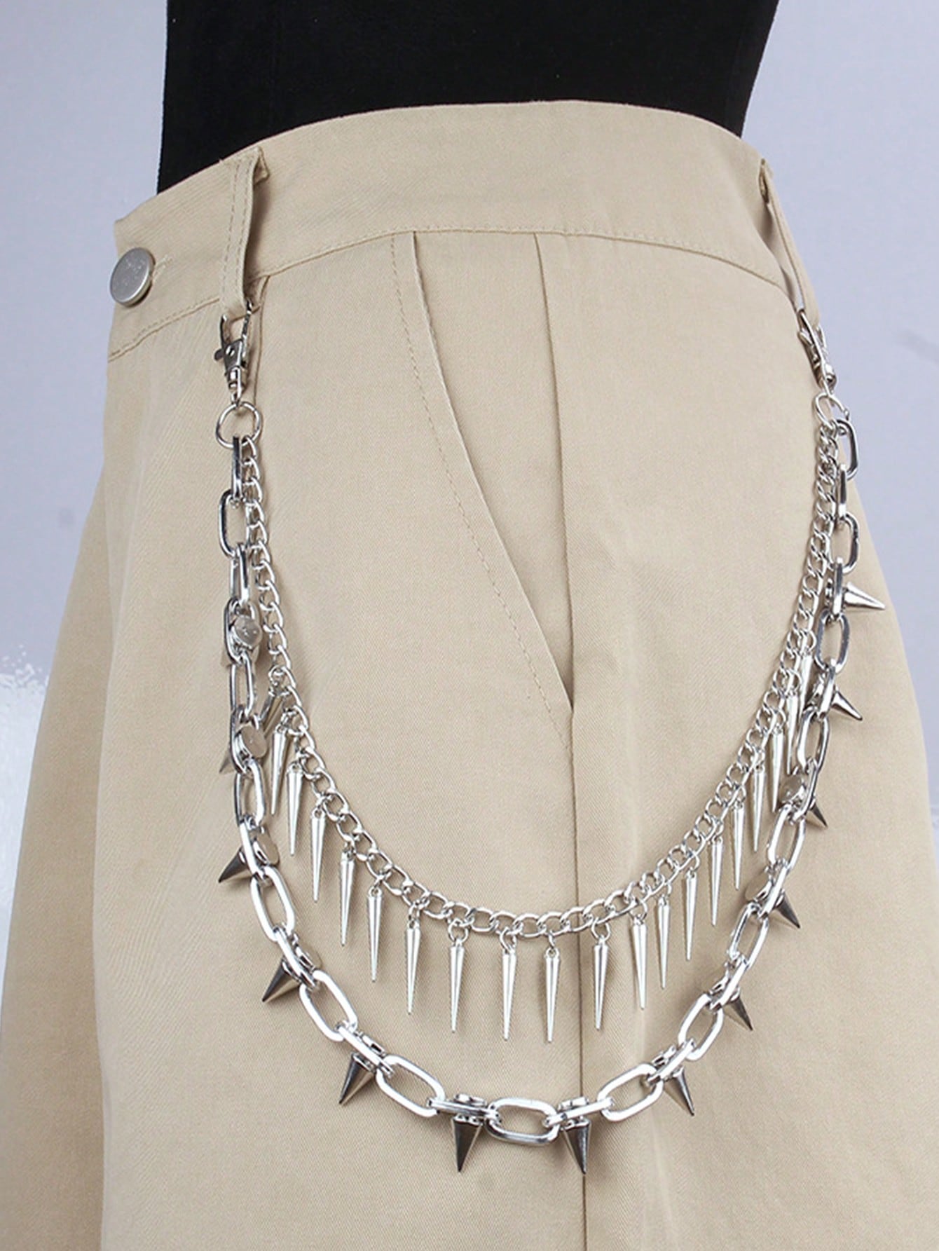 1pc Fashionable Minimalist Pun - Body Jewelry For Men のレビューと価格