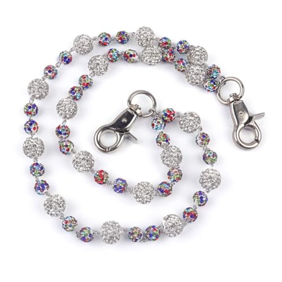 Sparkly Ceramic Beads Waist Ch - Body Jewelry For Men のレビューと価格